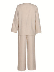 Holiday Casual Loose Trousers Thin Top Pants - kinko