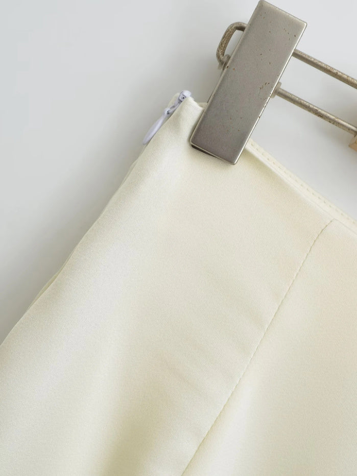 Women's Lace Skirt Simple Sheath Short Skirt - kinko