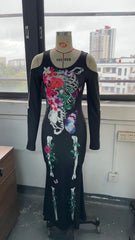 European And American Fashion Women's Midi Dress - kinko