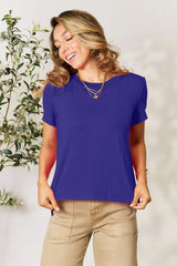 Basic Bae Full Size Round Neck Short Sleeve T-Shirt - kinko