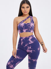 4pack Tie-dye Yoga Pants - kinko