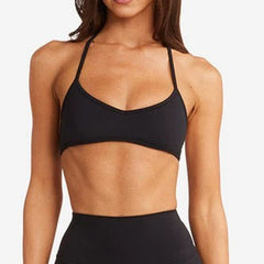 Yoga Vest Female With Chest Pad Sports Workout Bra - kinko