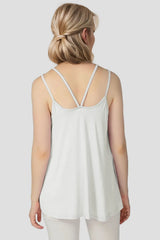 Basic Bae Bamboo Scoop Neck Double Spaghetti Straps Cami - kinko