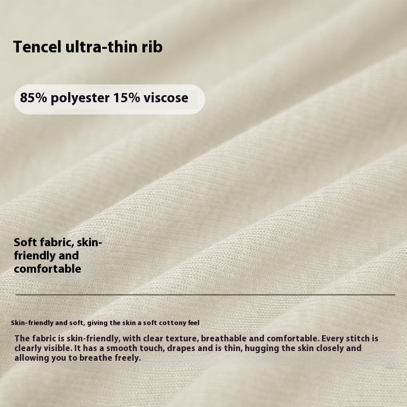 Loose Casual High-grade Yoga Clothes Blouse Hem Contrast Color Light Breathable Sexy Backless - kinko