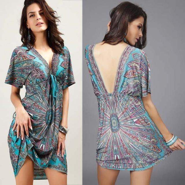 Boho Tribal Dresses - kinko