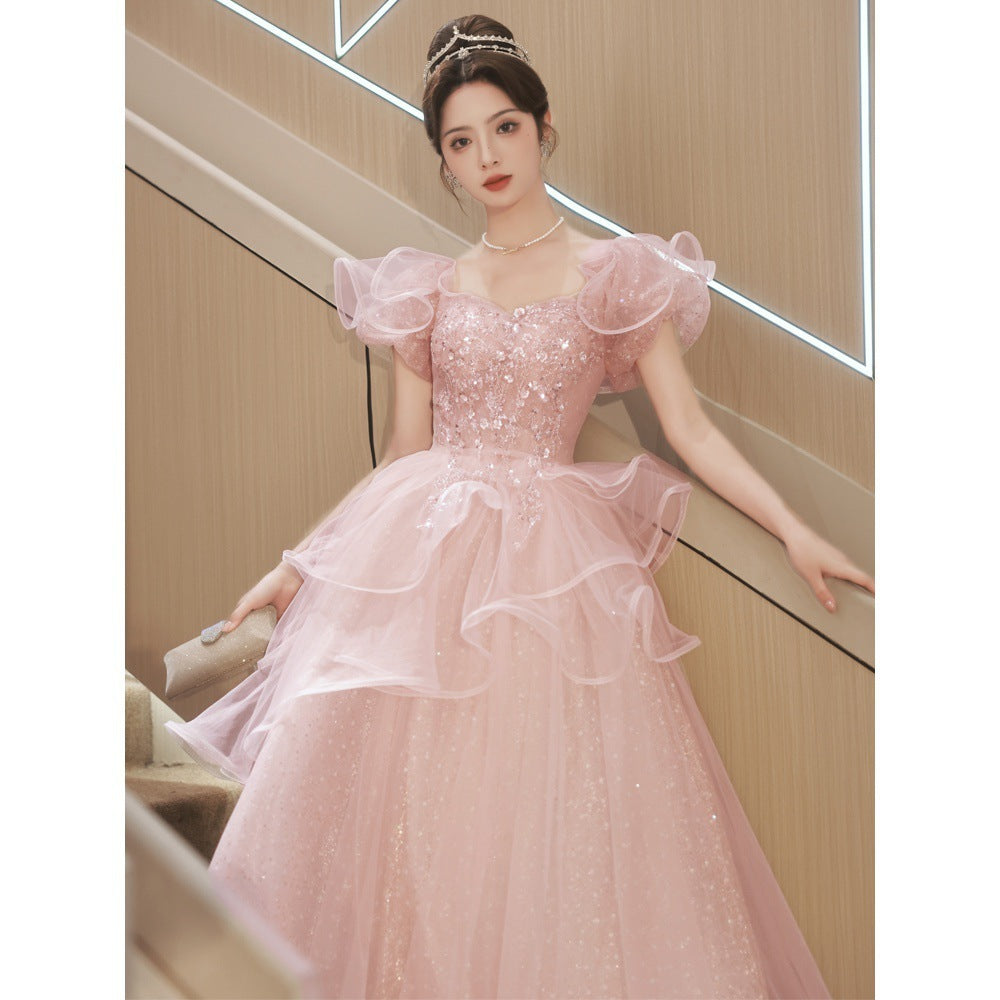 Evening Dress Women's Banquet Ceremony Exam Super Fairy Princess - kinko