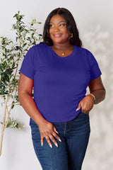 Basic Bae Full Size Round Neck Short Sleeve T-Shirt - kinko