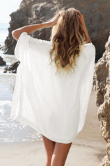 hot summer dresses women pareos beachwear dresses - kinko