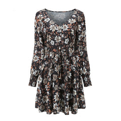 Women Floral Boho Party Dress Sexy Ladies Clothes Dresses - kinko