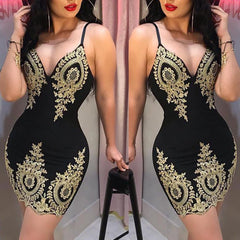 Sexy Strap Dress Women's Party Club Dresses Ladies - kinko