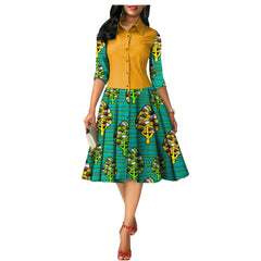 African Dresses Summer Dress 1825054 - kinko