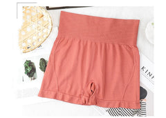 Nahtlose, hochtaillierte, eng anliegende Sport-Yogahose/Shorts für Damen, schnelltrocknend