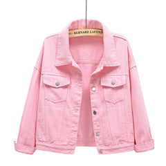Women Jackets New Spring Outwear Denim Coat - kinko