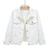 Women Jackets New Spring Outwear Denim Coat - kinko