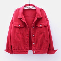 Women Jackets New Spring Outwear Denim Coat - kinko