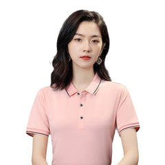 Beautician Short-sleeved Work Clothes Polo Shirt - kinko