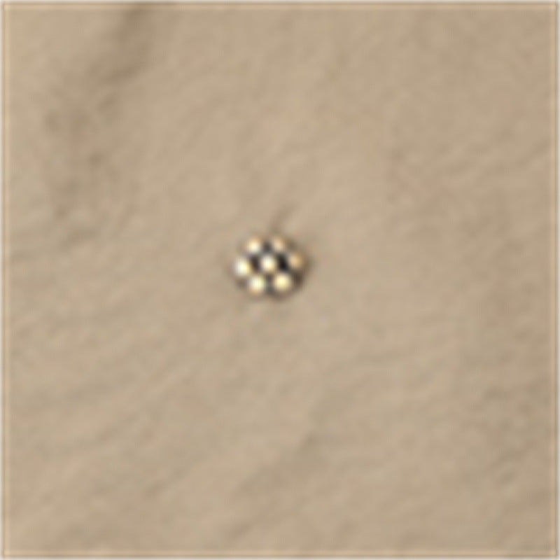 Solid Color Worsted Embellished Set Diamond Skirt - kinko