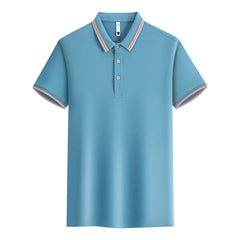 Ice Silk Polo Shirt Group Clothes - kinko