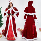 Christmas Ball Performance Costume Luxury Women's Clothing - kinko