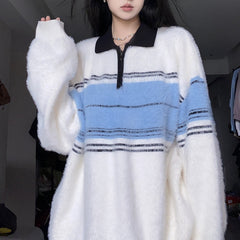 Autumn Winter Couple Knitwear Trendy Top