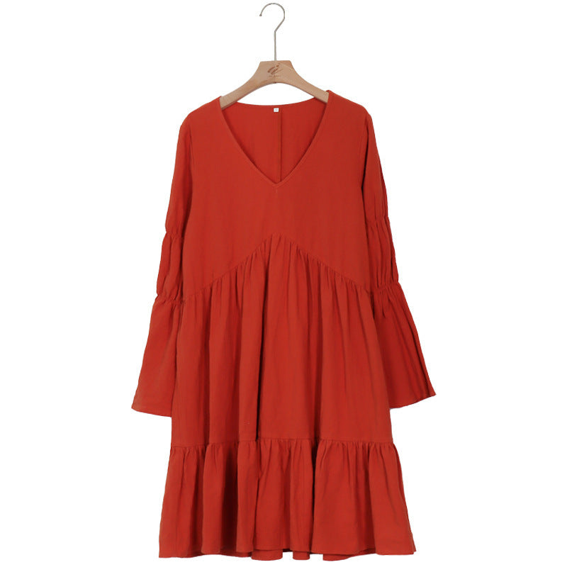 Resort Dresses Long Sleeves Women's Dress - kinko