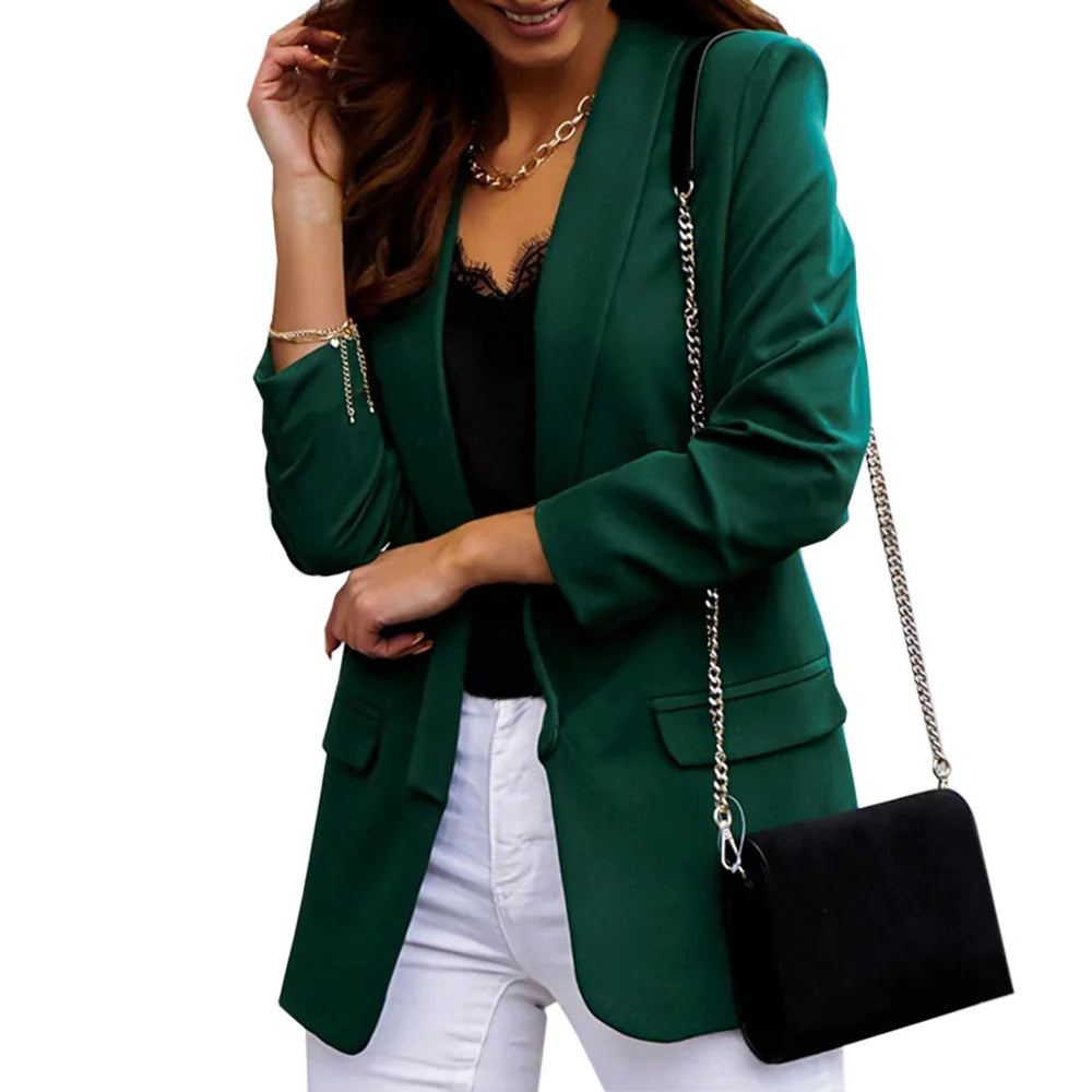 Elegant Blazer For Women Loose Blazer Jackets - kinko
