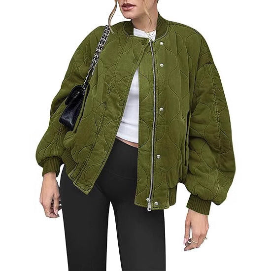 Loose Casual Pilot Long Sleeve Baseball Uniform - kinko