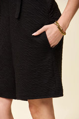 Double Take Full Size Texture Square Neck Romper - kinko