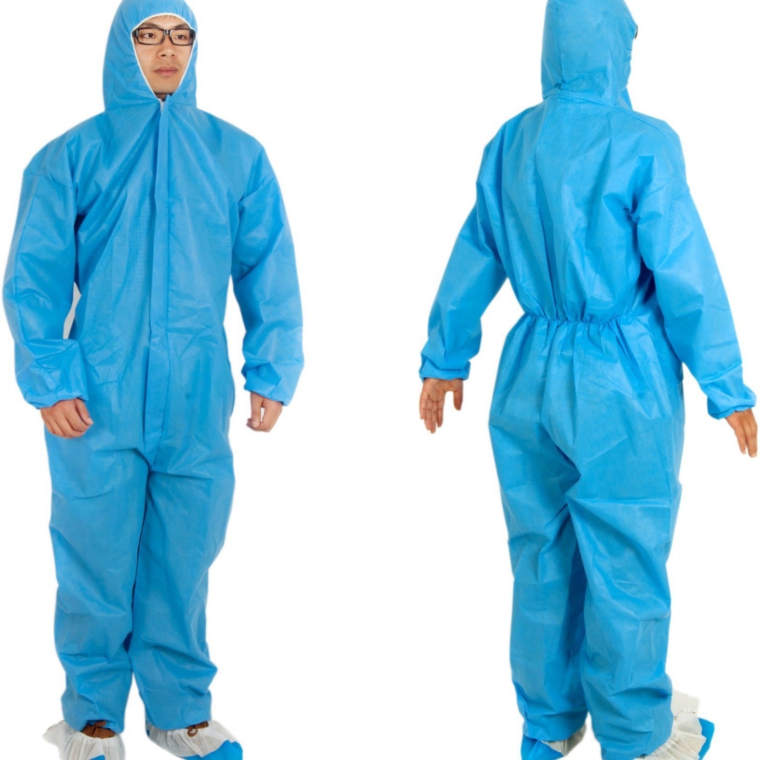 Disposable SMS Thickened And Breathable Waterproof Dustproof Clothes - kinko