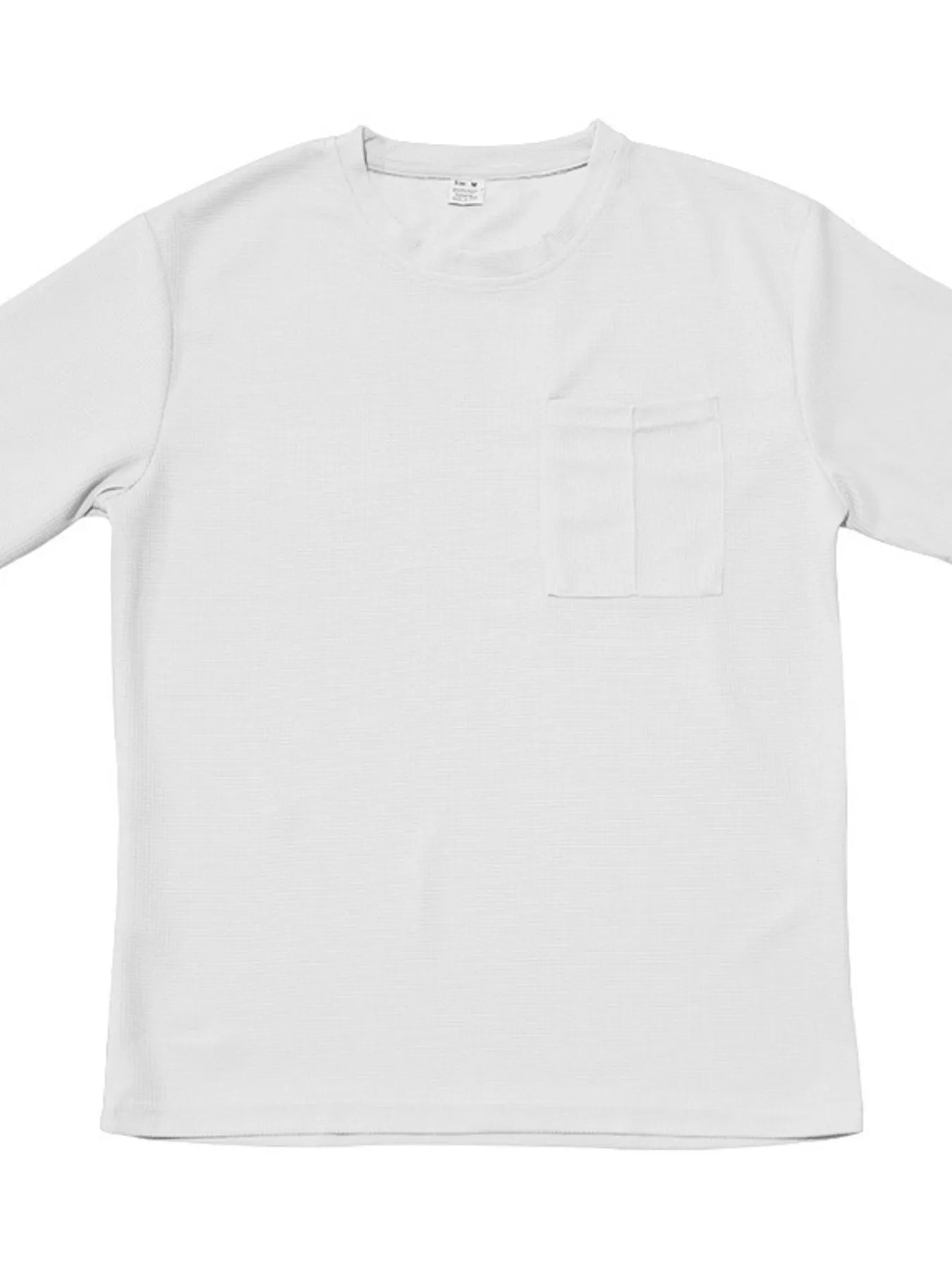 Men's Full Size Round Neck Short Sleeve Top and Shorts Set Plus Size - kinko