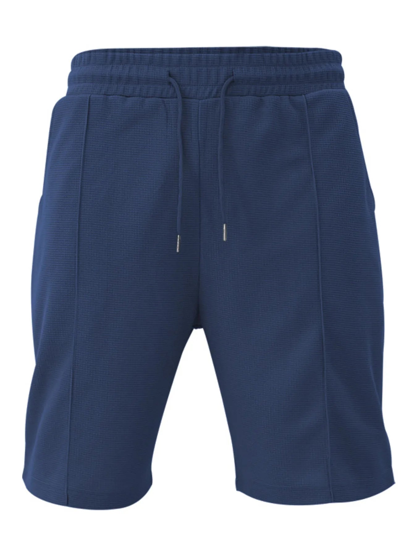 Men's Plus Size Quarter Zip Short Sleeve Top and Shorts Set - kinko