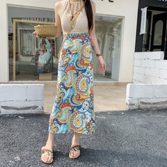 Chinese Style Hip Skirt Women's Summer Sun Protection Skirt - kinko