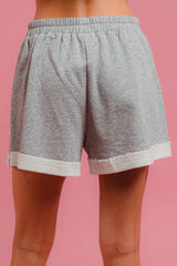 BiBi French Terry Knit Shorts with Side Pocket - kinko
