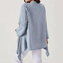 V-neck Thin Sleeve Jacket Cardigan For Women - kinko
