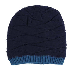 Foreign Trade Hat Fall Winter Men Wool Fashion Warm Hat Pullover Double-sided Outdoor Ski Hat