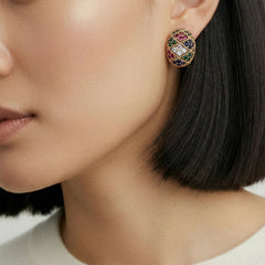 Mosaic Dream Studs - kinko Global Holdings inc