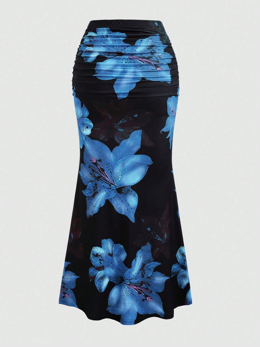 A- Line Skirt Leisure Vacation Long Women's Clothing - kinko