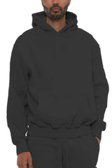 WEIV Men's Full Size Premium Cotton Blend Hoodie Plus Size - kinko