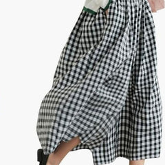 Fashion Casual Women Loose Wide-leg Skort - kinko