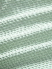 Men's Ribbed Short Sleeve Shirt and Shorts Set - kinko