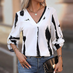 Fashion Summer Women's Shirt Loose Casual Top - kinko