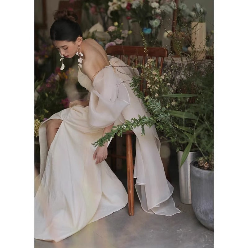 Outdoor Travel Shooting Light Yarn Dress Skirt - kinko