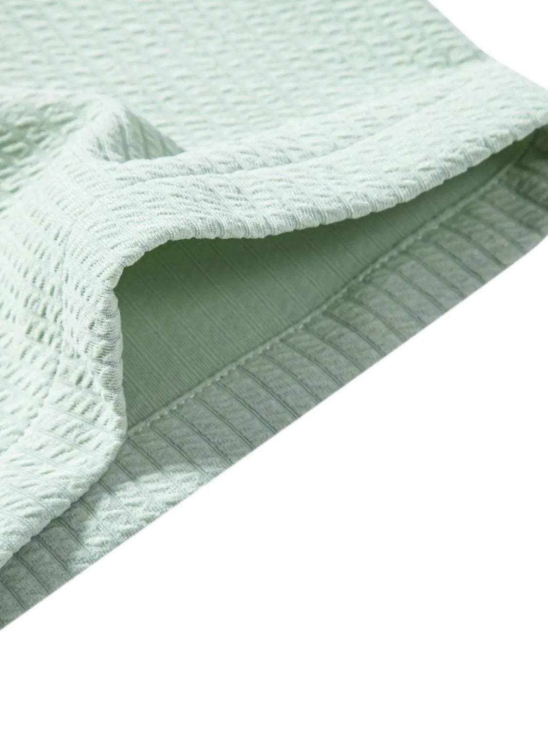 Men's Ribbed Short Sleeve Shirt and Shorts Set - kinko