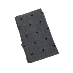 Pantyhose Hearts Polka Dot Jacquard Gray Stockings - kinko