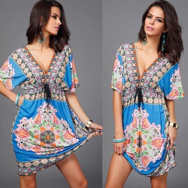Boho Tribal Dresses - kinko