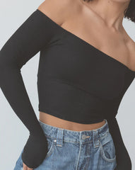 Long-sleeved Women's Off-shoulder Clothing - kinko