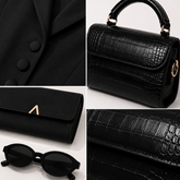 All Black Outfit & Accessories Gift Box - kinko Global Holdings inc