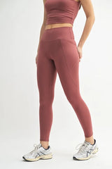 MONO B Venice Cloud Light Sculpt High-Waisted Leggings - kinko