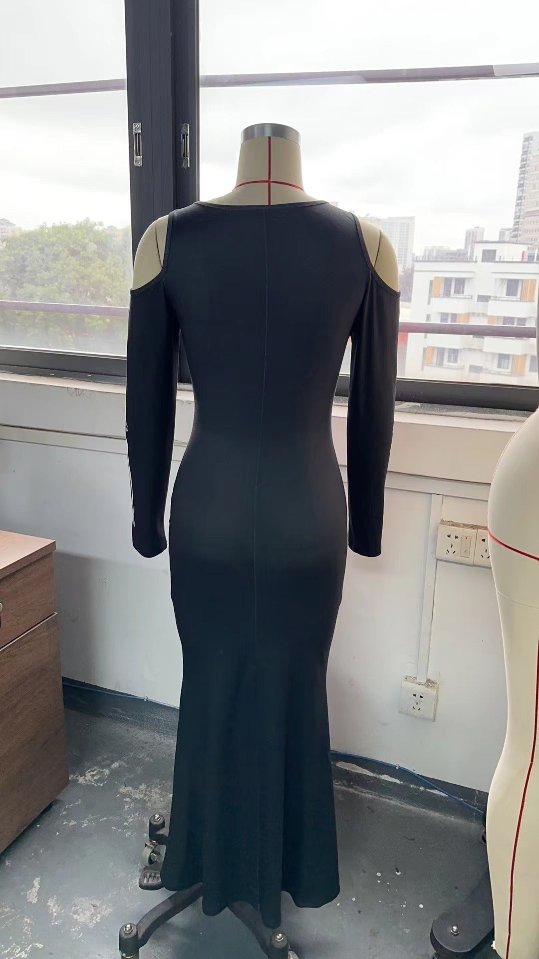 European And American Fashion Women's Midi Dress - kinko