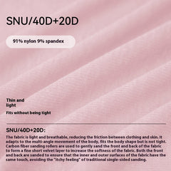 Nude Feel High Elastic Long Sleeve Yoga Wear Top Slim Fit Slim And Sexy Big Neckline - kinko